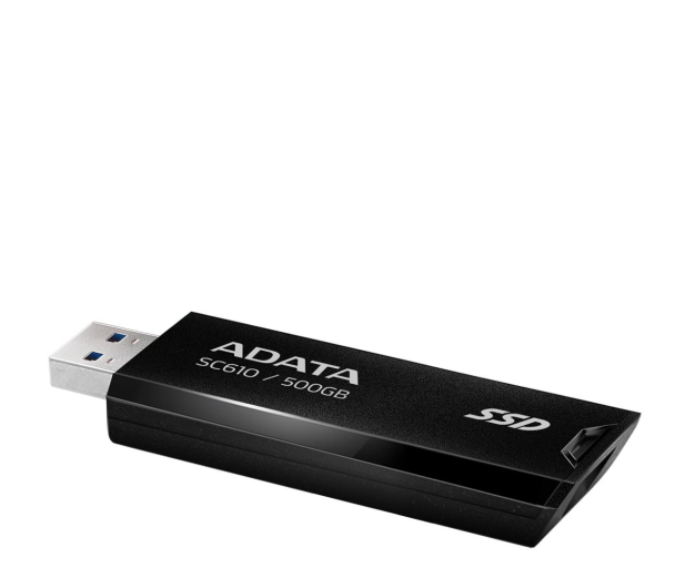ADATA SC610 500GB USB 3.2 Gen 2 Czarny - 1244675 - zdjęcie 4